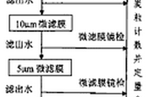 饮用水活性炭处理出水中细小炭粒富集检测方法
