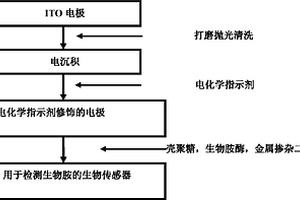 用于检测生物胺的生物传感器及其制作方法