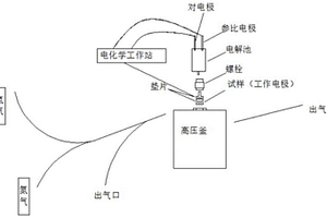 检测高压氢渗透行为的实验装置及方法