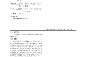 MWNTs-IL/Cytc/GCE的H2O2生物传感器的制备方法