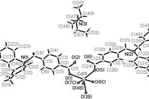4‑(N,N’‑双(4‑羧基苄基)氨基)甲苯镉配位聚合物及合成方法