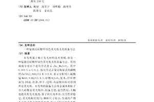 锰激活硅酸锌绿色荧光粉及其制备方法
