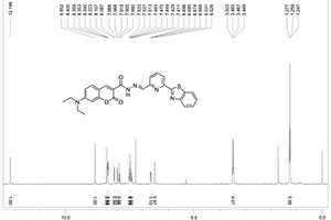 裸眼识别Cu<Sup>2+</Sup>的荧光探针及其制备方法与应用