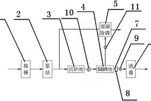 间断除磷的城市污水处理污泥减量化间歇运行装置及方法