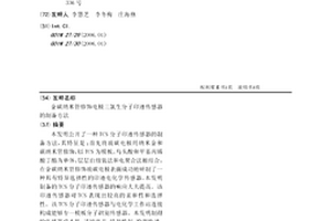 金碳纳米管修饰电极三氯生分子印迹传感器的制备方法