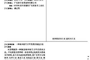 纳米级尺寸甲壳质的制造方法