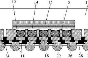 带焊球面阵列四面扁平无引脚封装件制备方法