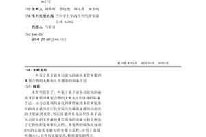 基于离子液体功能化的碳纳米管和银纳米复合物的无酶H2O2传感器的制备方法