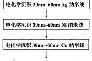 用于SERS基底的多明治周期性纳米线阵列及其制备方法