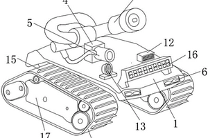 履带式无人车灭火救援装置