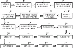 分炉外延型硅基阻挡杂质带太赫兹探测器的制备方法
