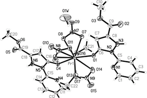 [Pr(HL1)2(NO3)3(CH3OH)2(H2O)] H2O及抗癌药物应用