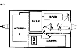 近红外激光拉曼光谱水下原位探测系统