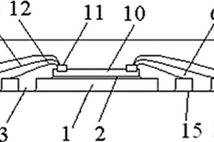 四边扁平无引脚多圈排列IC芯片封装件生产方法及封装件