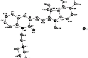 苯并吲哚啉-二氢喹啉酮衍生物荧光探针及其制备方法和应用