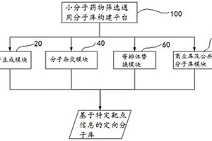 小分子药物筛选通用分子库构建平台