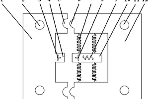 微型拉伸测量组件及其制作方法