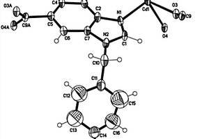 二维镉有机骨架配合物及其制备方法与应用
