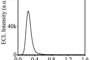 纳米粒子直接发光且发光电位低的ECL免疫传感器