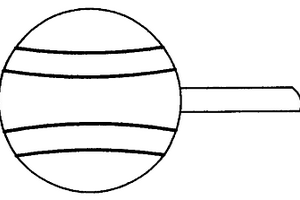 磁动式测氧仪哑铃球加工方法