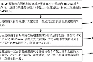 基于PDMS的柔性电极及其制备方法