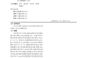可见光响应的复合氧化物光催化剂LiWNb1-xTaxO6及制备方法