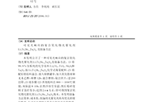可见光响应的复合氧化物光催化剂Li7Ti5Nb3-xTaxO21及制备方法