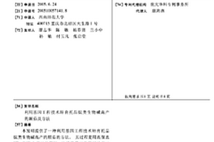 利用基因工程技术培育托品烷类生物碱高产的颠茄及方法