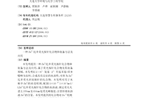 Zn2+比率荧光探针化合物和制备方法及应用