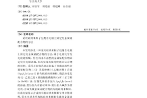 采用硅纳米粒子包覆在电极上固定化金属铱配合物的方法