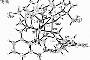 磁性材料水杨醛衍生物席夫碱铜配合物[Cu4(emdo)4]·H2O及合成方法