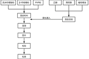 衣物护理用片剂及其制备方法