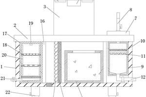 具有废气处理功能的实验工作台