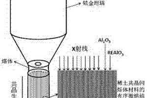 具有导光结构的稀土闪烁体材料及其制备方法和应用