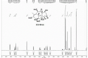 从南方红豆杉植物中提取巴卡亭III对照品的方法