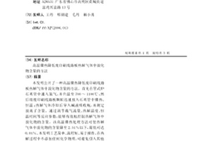 高温骤热降低废印刷线路板热解气体中溴化物含量的方法