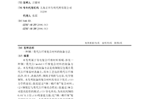 铜/莫代尔纤维复合材料的制备方法