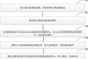 发电厂凝汽器的除垢方法