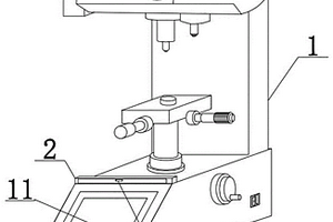 设有彩色触摸显示屏的显微维氏硬度计