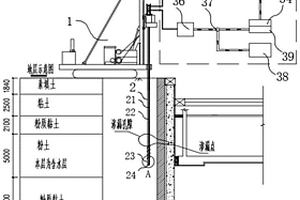 快速封堵止水帷幕泄漏点的堵漏方法