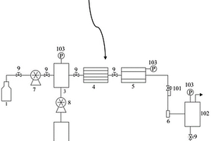 模拟二氧化碳饱和流体-围岩相互作用的实验装置及方法