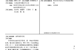 油井清防垢剂