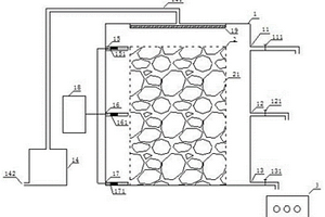 模拟煤矿地下水库水岩作用的试验装置及试验方法