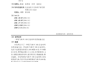 低气味PC/ABS合金材料及其制备方法