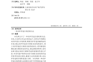 高炉管道在线检测方法