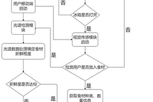 基于机器视觉及光谱检测的智能冰箱及运行方法