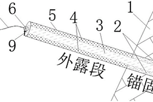 超长外露锚杆无损检测装置