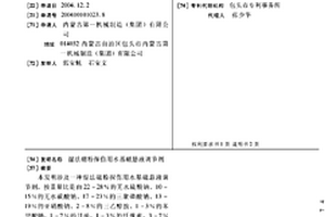 湿法磁粉探伤用水基磁悬液调节剂