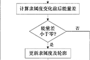 基于模糊能量主动轮廓模型的高光谱图像分割方法