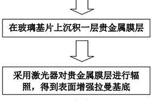 激光诱导的表面增强拉曼散射基底及制备方法